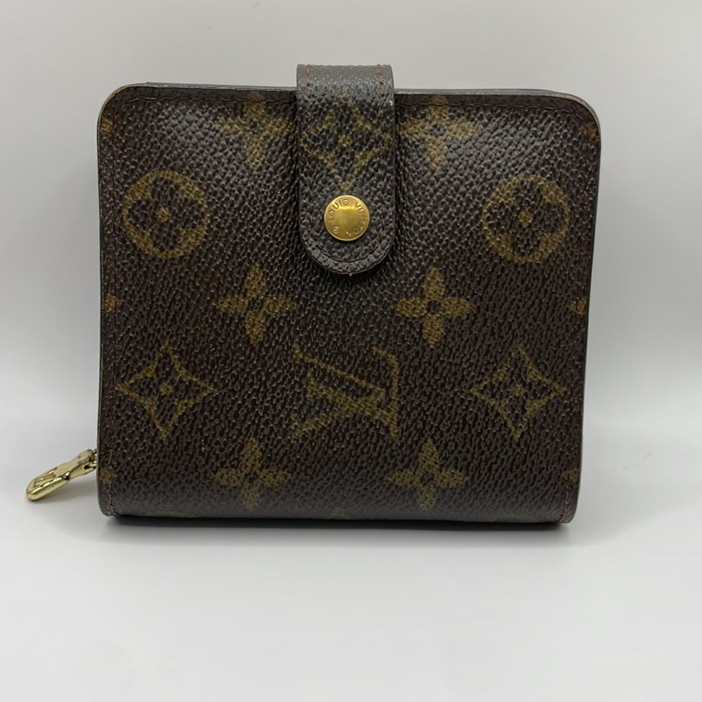 Louis Vuitton | CA0060 LV Monogram Porte Papier Etui Wallet with Chain